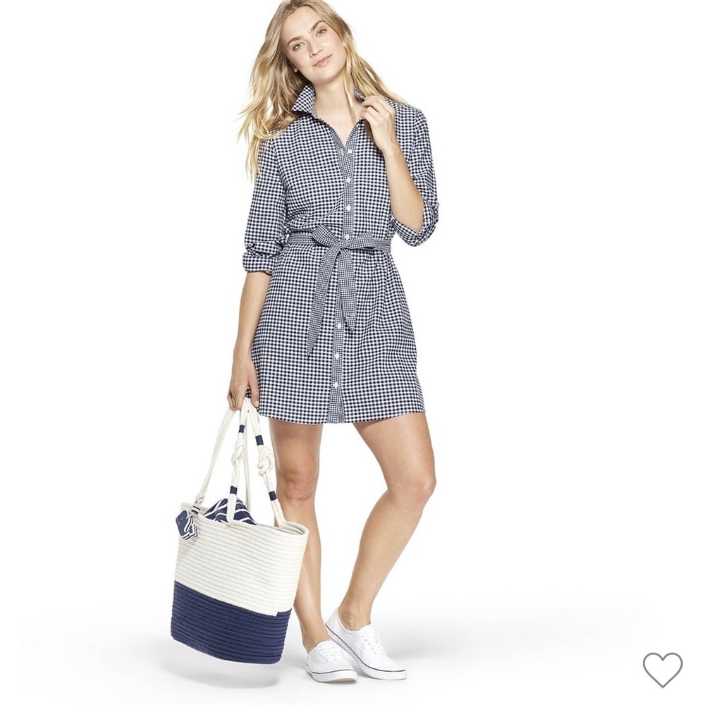 Vineyard vines for target gingham dress size xs,